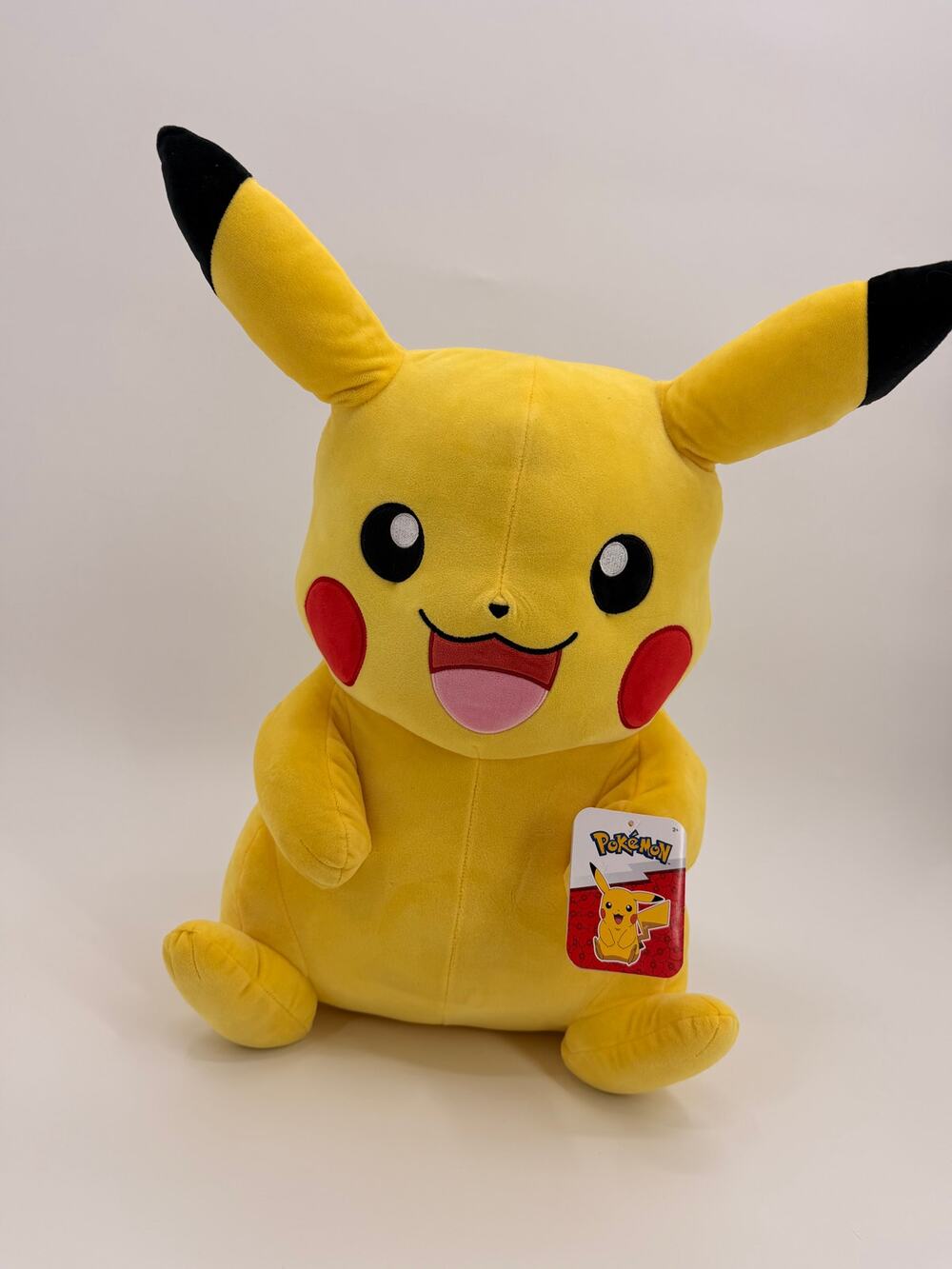 Pokémon Pikachu Plush 24” Large Jazwares Yellow Stuffed Animal NWT